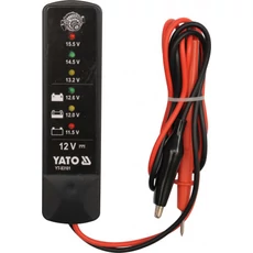 Yato Akkumlátor teszter, voltmérő, 12V, CCA150-1400Ah