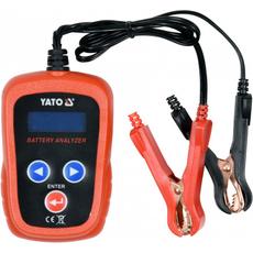 Yato Digitális akkumlátor teszter, LCD, 12V, CCA 200–1200A