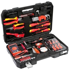 Yato szerszámkészlet villanyszerelőknek, 1/4", 68db