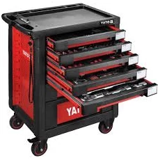 Yato YT-55293 szerszámkocsi szerszámokkal 165db-os