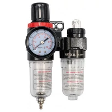 Yato levegőszűrő-szabályzó és olajozó egység, 1/4&quot;, 8bar
