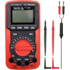 Yato Digitális multiméter 5az1-ben, 35-100dB, 0-300V, 0-10A