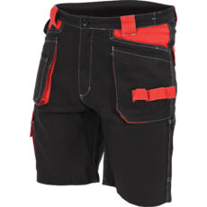 Yato Munkavédelmi rövidnadrág, pamut, XL, fekete-piros