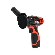Yato akkus polírozó, 12V, 80mm, 2.0Ah akkuval és töltővel Yato akkus polírozó, 12V, 80mm, 2.0Ah akkuval és töltővel