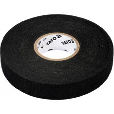 Yato Bandázs szalag, textil, 19x0.3mmx15m, fekete