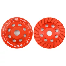 Yato Gyémánt csiszoló tárcsa, kúpos 125x22.2mm+5.0x7.5mm