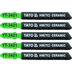 Yato Dekopír fűrészlap kerámiához, 75mm, 5db Yato Dekopír fűrészlap kerámiához, 75mm, 5db