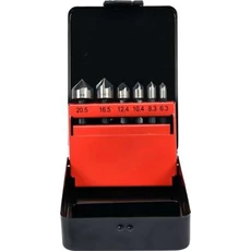 Yato Kúpos HSS süllyesztő készlet bitbefogású, 6.3-20.5mm, 6 részes 