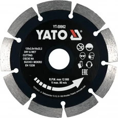 Yato Gyémánt vágótárcsa, szegmentált 125mm