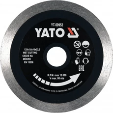 Yato Gyémánt vágótárcsa, szegmentált 125x22.2x2mm