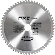 Yato körfűrészlap, 250x2.2mm, 60fog Yato körfűrészlap, 250x2.2mm, 60fog