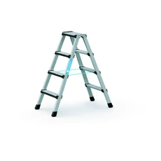 Zarges Comfortstep B kétoldalas állólétra, alu, 2x4 fokos, 1m