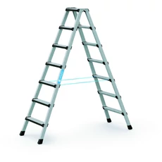 Zarges Comfortstep B kétoldalas állólétra, alu, 2x7 fokos, 1.75m