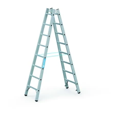 Zarges Coni B kétoldalas állólétra, alu, 2x8 fokos, 2.3m