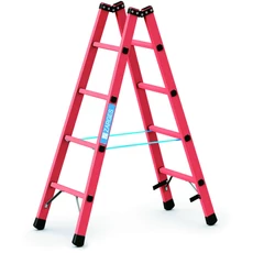 Zarges EFA B kétoldalas állólétra, GFK, 2x4 fokos, 1.27m Zarges EFA B kétoldalas állólétra, GFK, 2x4 fokos, 1.27m