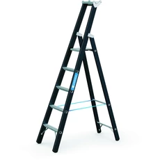Zarges Megastep S egyoldalas állólétra, alu, 5 fokos, 1.33m Zarges Megastep S egyoldalas állólétra, alu, 5 fokos, 1.33m
