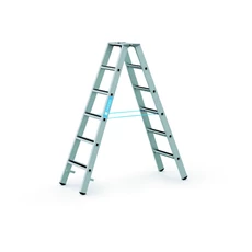 Zarges R13step B kétoldalas állólétra, alu, 2x6 fokos, 1.58m Zarges R13step B kétoldalas állólétra, alu, 2x6 fokos, 1.58m
