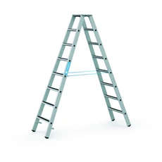 Zarges R13step B kétoldalas állólétra, alu, 2x8 fokos, 2.10m Zarges R13step B kétoldalas állólétra, alu, 2x8 fokos, 2.10m