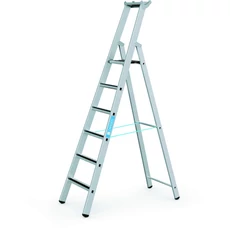 Zarges R13step S lépcsős állólétra, alu, 6 fokos, 1.59m Zarges R13step S lépcsős állólétra, alu, 6 fokos, 1.59m