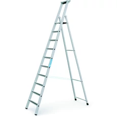 Zarges Saferstep S egyoldalas állólétra, alu, 10 fokos, 2.64m