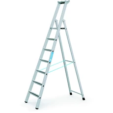 Zarges Saferstep S egyoldalas állólétra, alu, 7 fokos, 1.85m