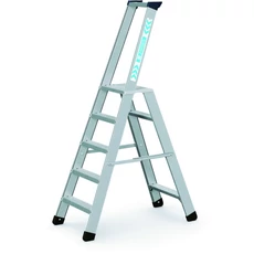Zarges Seventec RC S egyoldalas állólétra, alu, 5 fokos, 1.1m