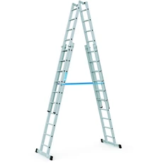 Zarges Vario B állítható magasságú állólétra, alu, 4x10 fokos, 4.95m