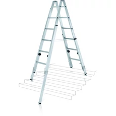 Zarges Varioflex B állólétra meghosszabbítható szárakkal, alu, 2x6 fokos, 1.80m