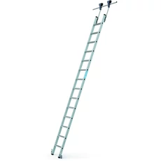 Zarges Saferstep Trec LH guruló polclétra, alu, 14 fokos, 4.25m