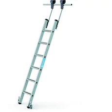 Zarges Saferstep Trec LH guruló polclétra, alu, 6 fokos, 2.16m