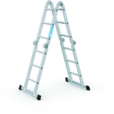 Zarges Multimax M sokcélú létra, alu, 4x3 fokos, 3.65m