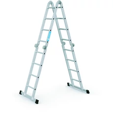 Zarges Multimax M sokcélú létra, alu, 4x4 fokos, 4.75m