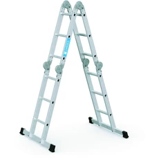 Zarges Multitec M sokcélú létra, alu, 4x3 fokos, 3.62m