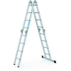 Zarges Multitec M sokcélú létra, alu, 4x4 fokos, 4.74m