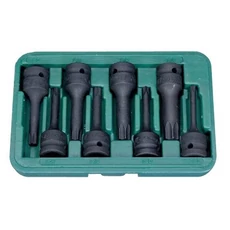 HANS 1/2˝ gépi TORX dugókulcsfej készlet 8r. TX30-TX70 846014-8