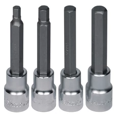 HANS 1/2˝ imbusz hosszú bit-dugókulcsfej készlet 4r. SW6-SW12 46026-4