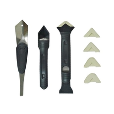 Z-Tools Premium profilos szilikon lehúzó és kapar készlet, 3+5 részes