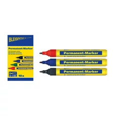 BLEISPITZ jelölőfilc d1,5-3,0mm kék 10db No.0617