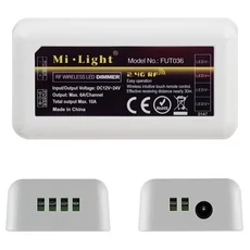 Avide fényerőszabályzó vezérlő egyszínű LED szalaghoz, 4 zónás, 12V, 120W