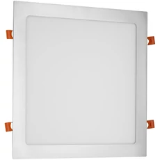 Avide mennyezeti LED lámpa, beépíthető, négyzet, alumínium, 24W, 4000K, szürke