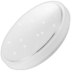 Avide Alice fürdőszobai mennyezeti LED lámpa, 24W, 38x11cm, 4000K