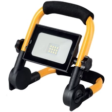 Avide LED reflektor kerettel, hordozható, Slim, SMD, 10W, 4000K