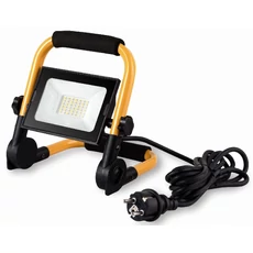 Avide LED reflektor kerettel, hordozható, Slim, SMD, 30W, 4000K