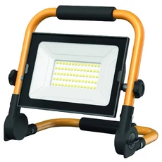 Avide LED reflektor kerettel, hordozható, Slim, SMD, 50W, 4000K