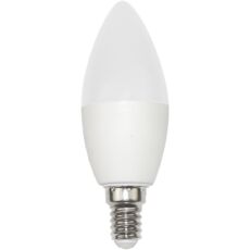 Avide Smart LED izzó, gyertya, színes+fehér, Wifi, E14, 5.5W