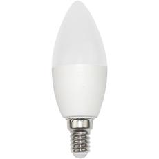 Avide Smart LED izzó, gyertya, színes+fehér, Wifi, E14, 5.5W
