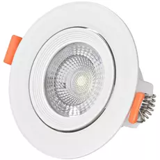 Avide LED spot lámpa, beépíthető, kerek, 5W, 3000K