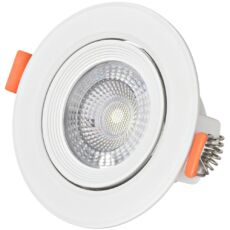 Avide LED spot lámpa, beépíthető, kerek, 5W, 4000K