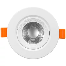 Avide LED spot lámpa, beépíthető, kerek, 7W, 3000K