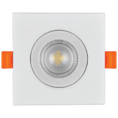 Avide LED spot lámpa, beépíthető, négyzet, 7W, 6400K